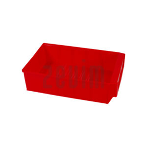 Magazijnbox 300x183x81 kleur rood